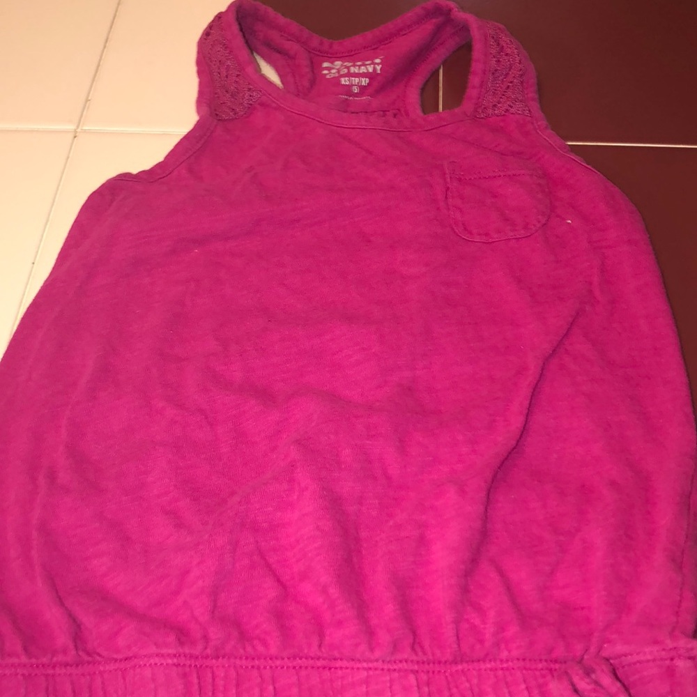 4/$35 Old navy tank top. Size 5
